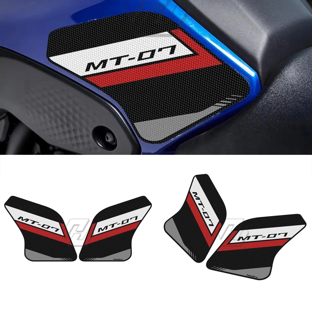 

for Yamaha MT-07 2021-2022 Motorcycle Accessorie Side Tank Pad Protection KneeAnti slip side sticker