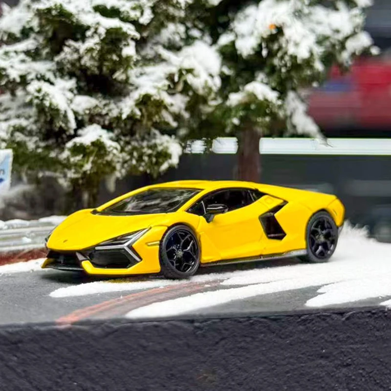 MINIGT 1:64 Reveulto aleación simulación coche modelo colección estática decorado regalos de vacaciones Juguetes