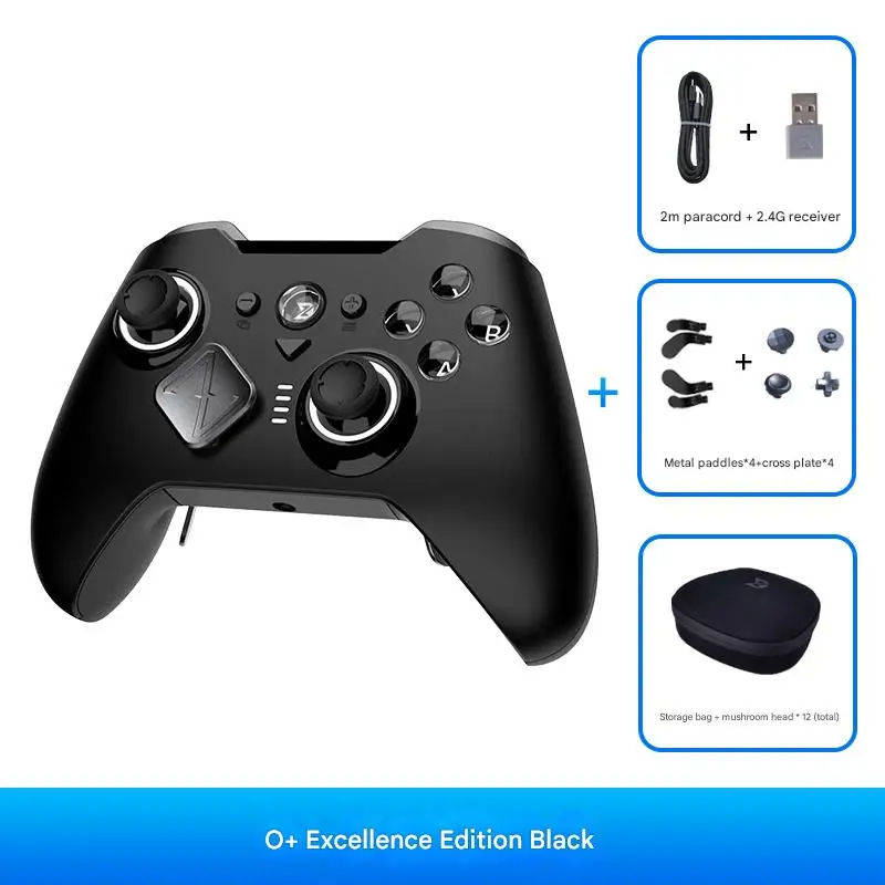 

ZD O+Excellent Modular Elite Game Controller Micro-move/linear RGB Ergonomic Fine-tuning Rocker Game Controller Player Gift