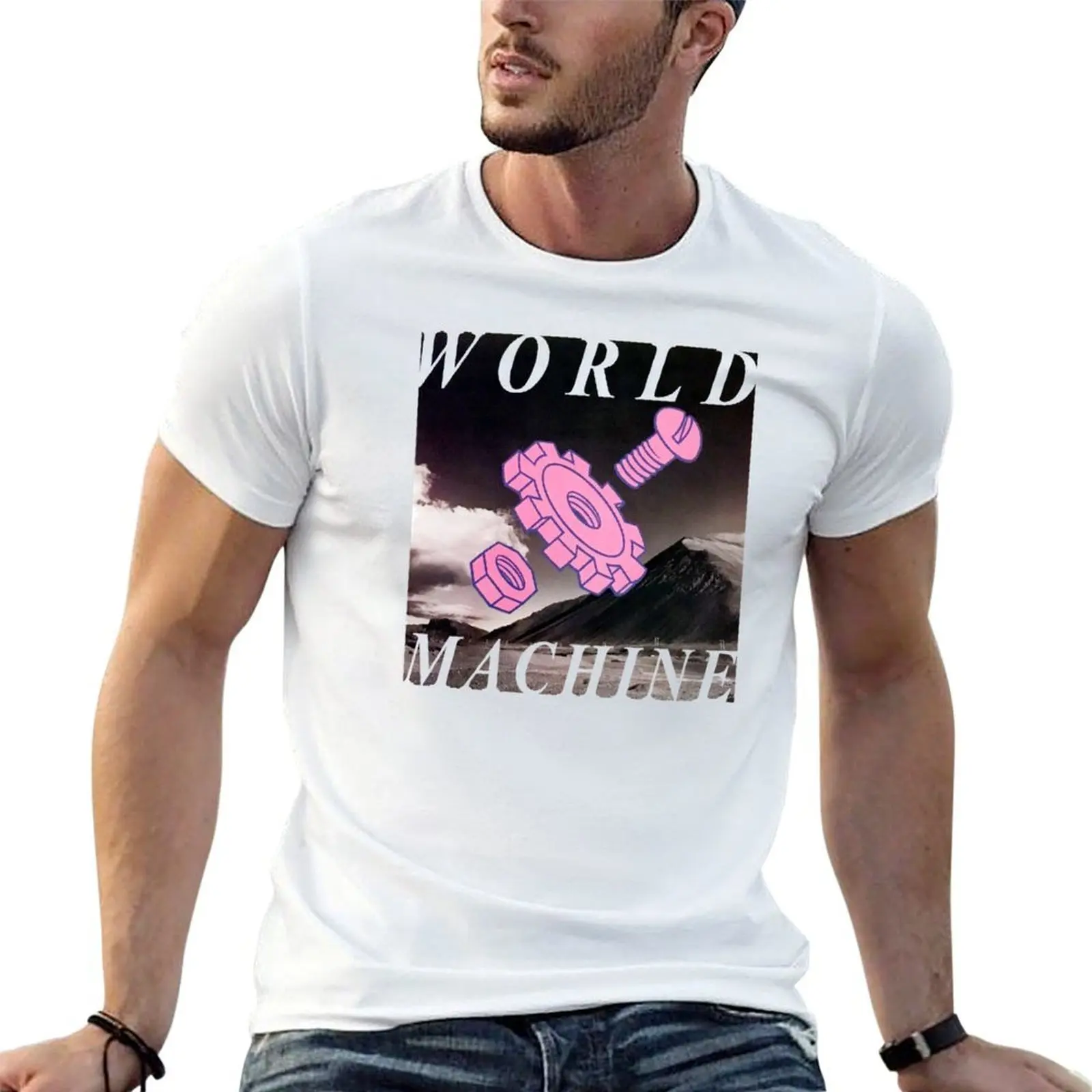 

World Machine - Level 42 T-Shirt black cotton t-shirt plain for man package men t shirt cotton 100% T-Shirt