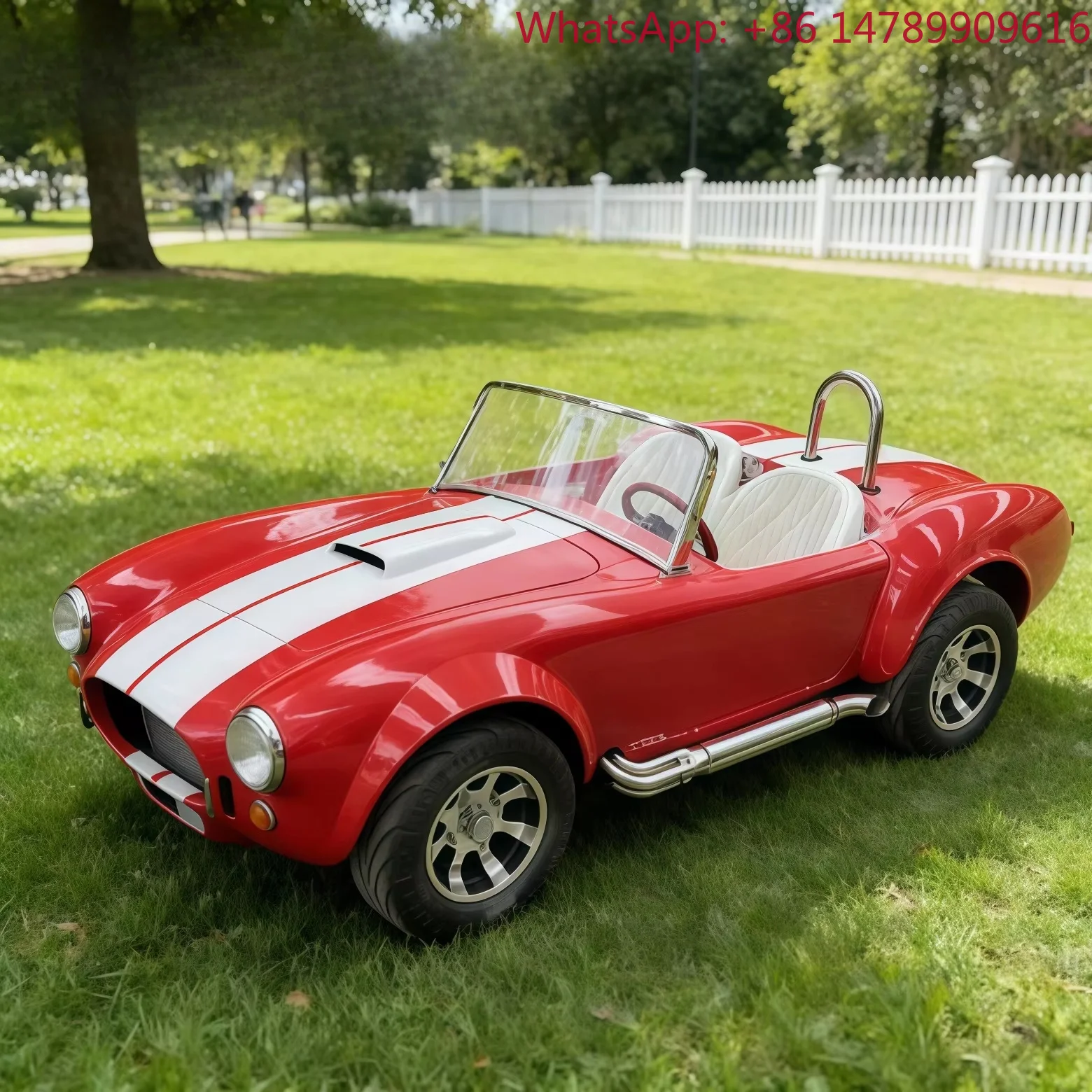 Drift KartSWICOO 1500W Mini Cobra Hot Rod High Speed Shelby Style Buggy ATV Go Kart For Sale Hot Selling360-degree Drifting, Pap