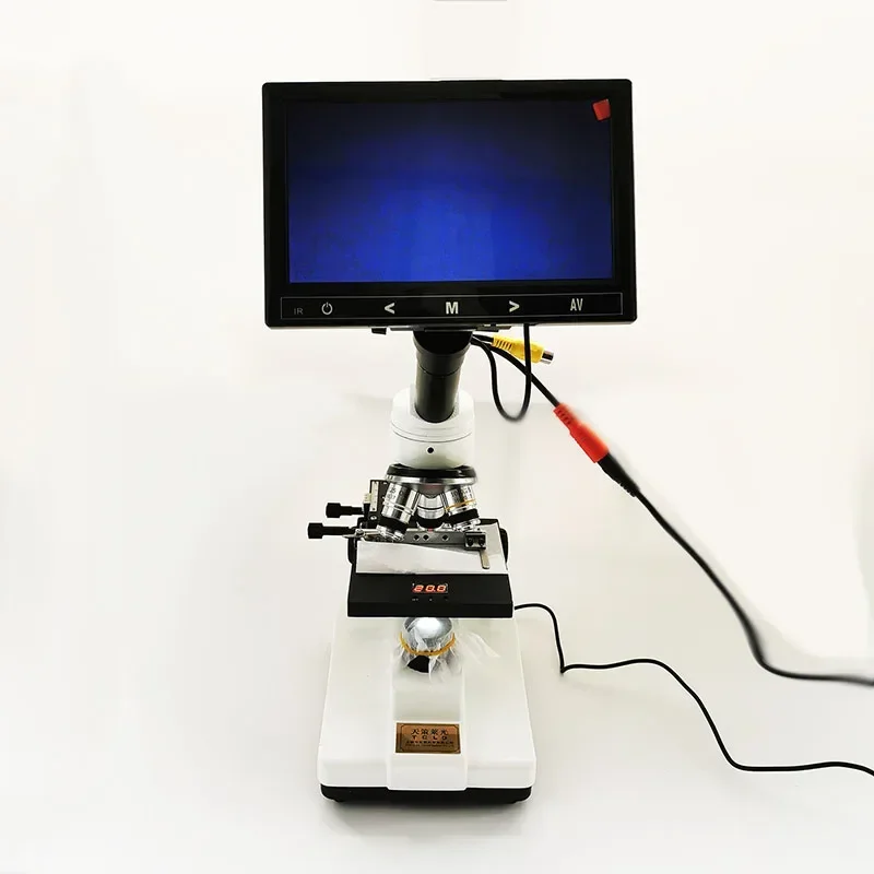 2025/heating plate and display tv screen 1600 x microscope for pigm semen sperm