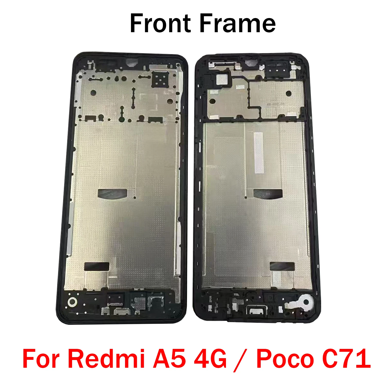 الإطار الأوسط لـ Redmi A5 4G / Poco C71 LCD أجزاء إصلاح الإطار الأمامي