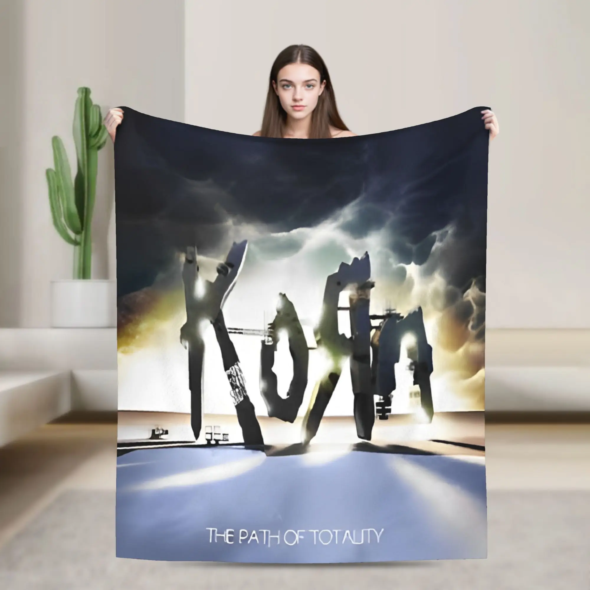 Rock Korns Song Blanket Fleece Summer Air Conditioning Nu Metal Band Neidermeyers Throw Blankets for Bed Couch Bedding Throws