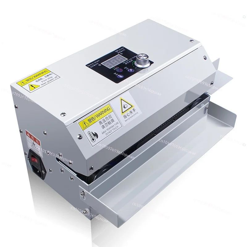GLF-100 Commercial Continuous Sealing Machine Tea Bag Coffee Bag Aluminum Foil Bag Sealing Machine Printing Maximum Thickness 72