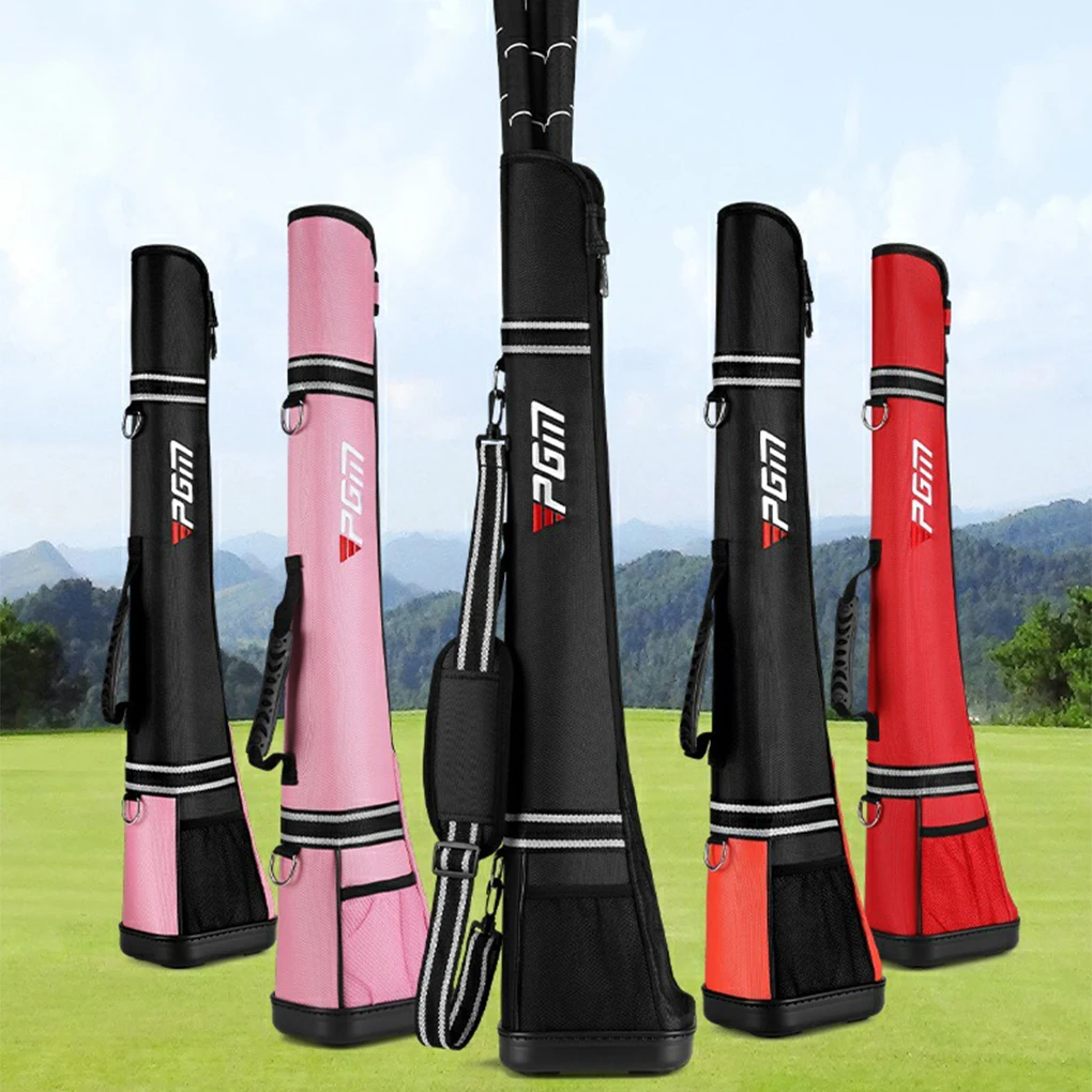 Waterproof Nylon Golf Gun Bag Protable Sunday Bag for 4~5pcs Golf Clubs Lightweight Golf Caddie Aviation Bag