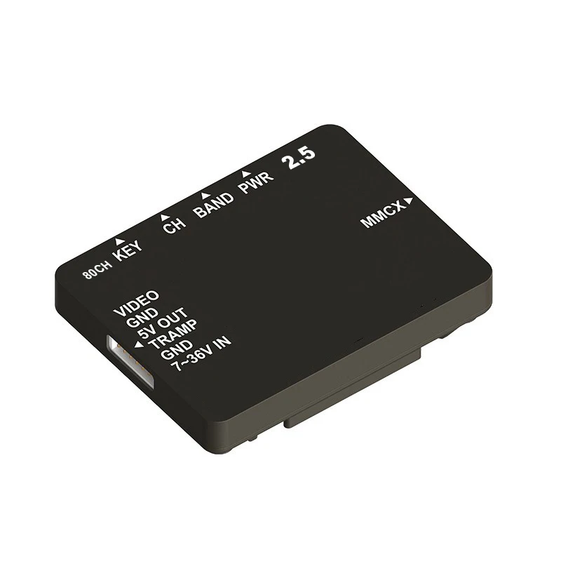 Foxeer Reaper Extreme 2.5W 5.8G 40CH Pitmode 25mW 200mW 500mW 1.5W 2.5W FPV regolabile VTX 2-8S 20X20mm per FPV a lungo raggio