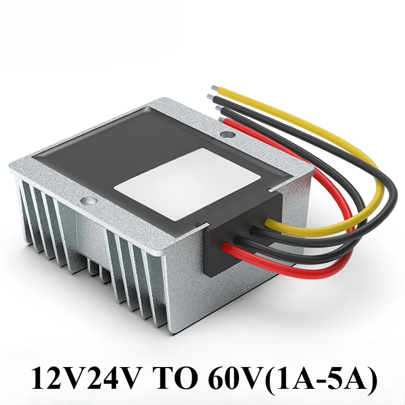 12V24V (9V-35V) to 60V 1A 2A 3A 4A 5A 60V8A Boost DC 24V 35V to 60V Power DC-DC Module Converter 60W 120W 180W 240W 300W 480W