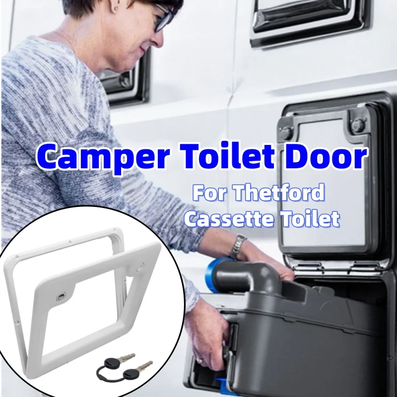 

RV Waste Tank Access Hatch Service Door 2680580 Toilet Storage Door For Thetford Cassette Toilet Caravan Toilet Accessories