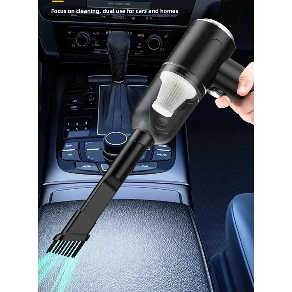 Auto Vacuum Cleaner Car Wireless Vacuum Cleaner Strong Suction Handheld Wet Dry Car Vacuum Home & Car Dual Use Mini