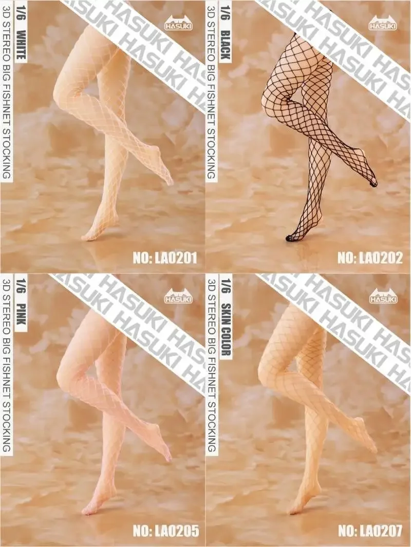 1/6 Scale Pantyhose Seamless Tights Sock Clothes Model for 12 Inch Female Soldier Toy Figures