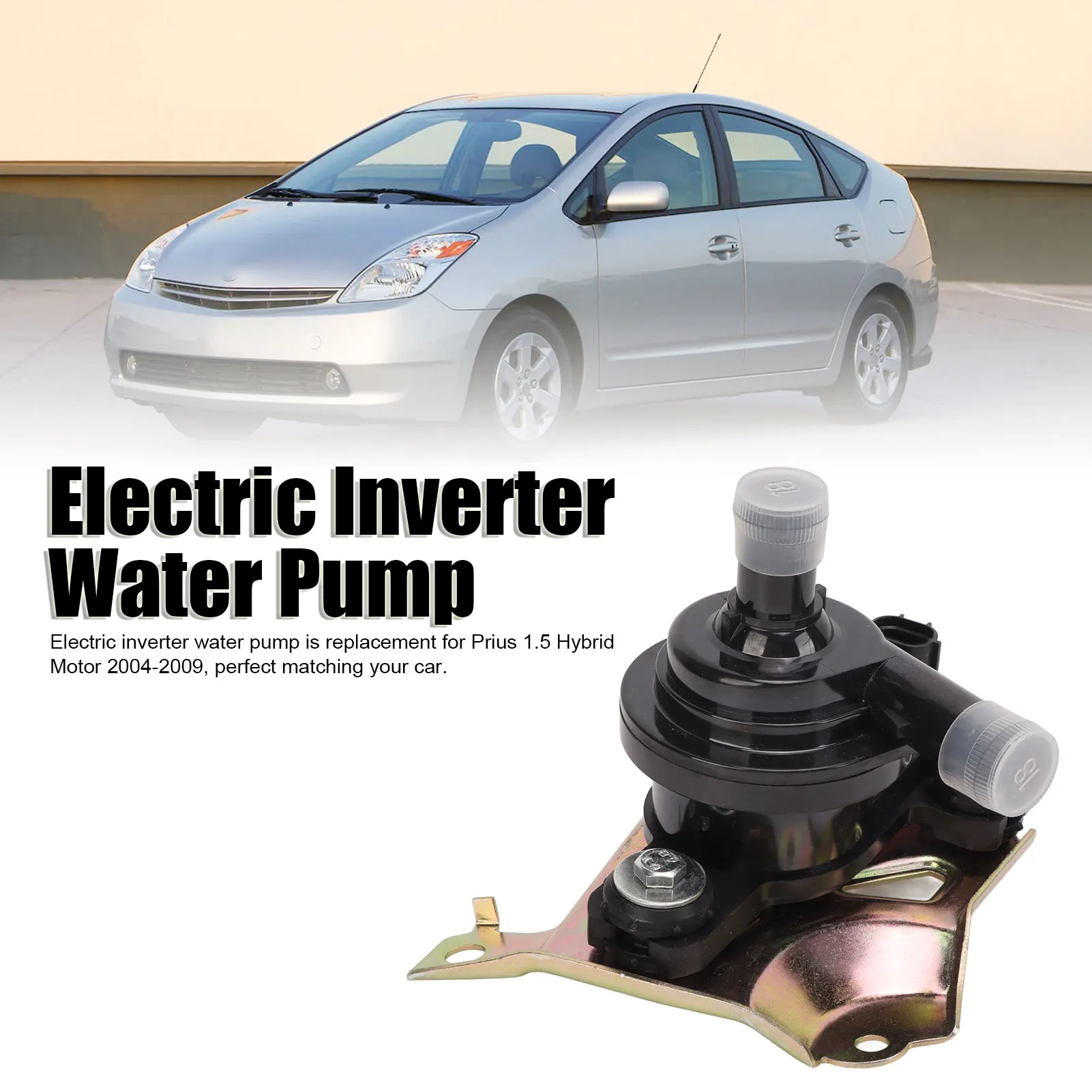 

Electric Inverter Water Pump High Temperature Resistant 04000‑32528 Engine Cooling Inverter Water Pump for Car Accessories