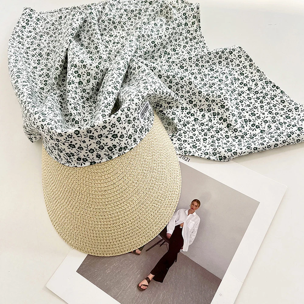 

Fashion French Retro Headscarf Hat Sweet Loli Quick Drying Sun Hat Lace-up Adjustable Baseball Cap for Women Spring and Summer