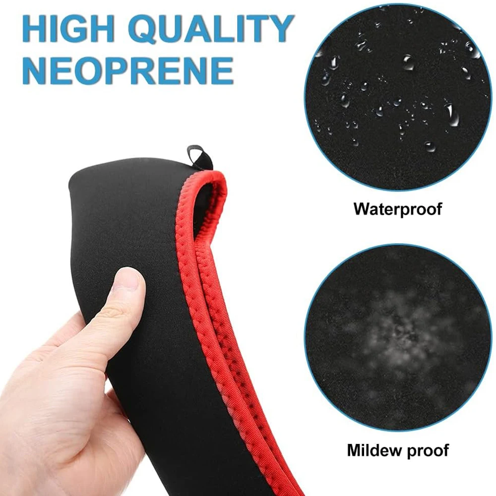 Cubierta para escopeta al aire libre, funda protectora para lente de pistola resistente a los arañazos de alta elasticidad, funda antipolvo, bolsa