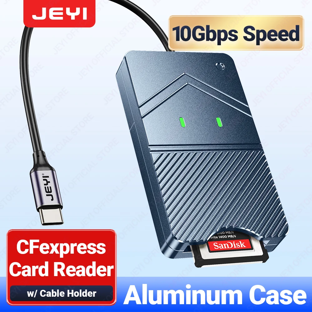 JEYI M.2 2230 NVMe SSD naar CFE Type-B Adapter Uitbreidingsgeheugen CFexpress-kaart voor NIKON Z6/Z7/Z8/Z9/D6, CANON R3/R5C/R63, Fuji XH2