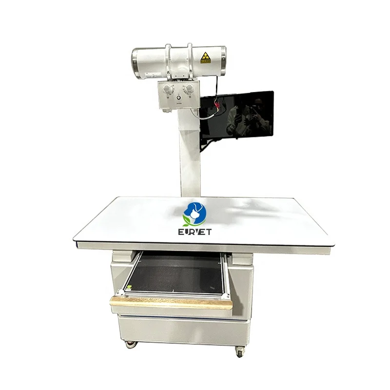 EURVET Luxury Hot Selling X-ray Machine Portable Mobile Animal Digital X-ray Machine Veterinary Equipment