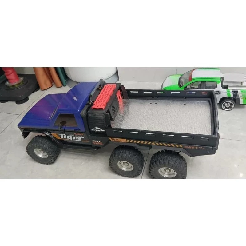 

TPU Rear Bed Roll Bar / Protective Rail for CROSSRC EMO XL 1/8 Scale RC Crawler -Upgrade Part, Direct Fit, No Drilling Required
