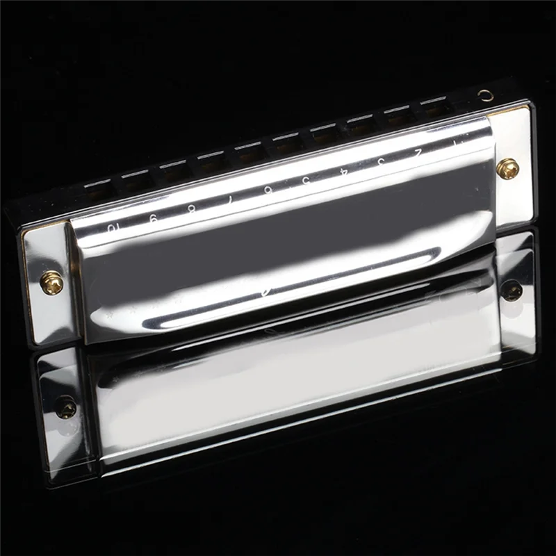 Lo-Ok 10 Hole Blues Harmonica  - Harmonica 10 Hole review and price