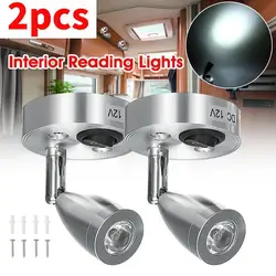 2pcs LED Interior Reading Lights Campervan Boat Wireless Portable Auto Interior Lamp Rv Camper Accessories Dropshipping