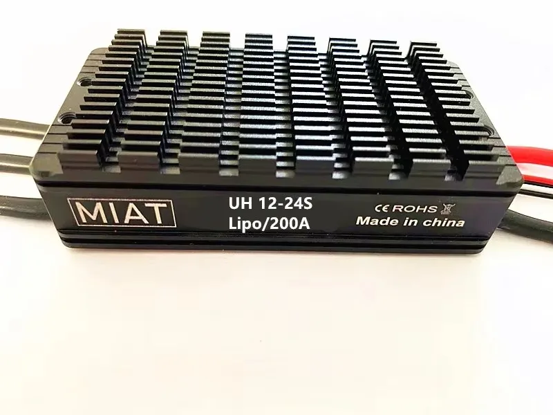 BoMasMIAT MAD 80A /120A/200A(24S) Agriculture Plant Protection Brushless ESC Speed Controller Control Regulator AMPX 6-14S Heavy