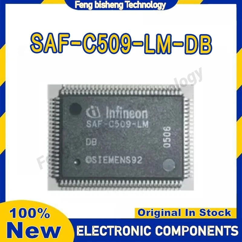 SAF-C509-LM-DB SAF-C509-LM SAF-C509 QFP100 شريحة IC جديدة في المخزون