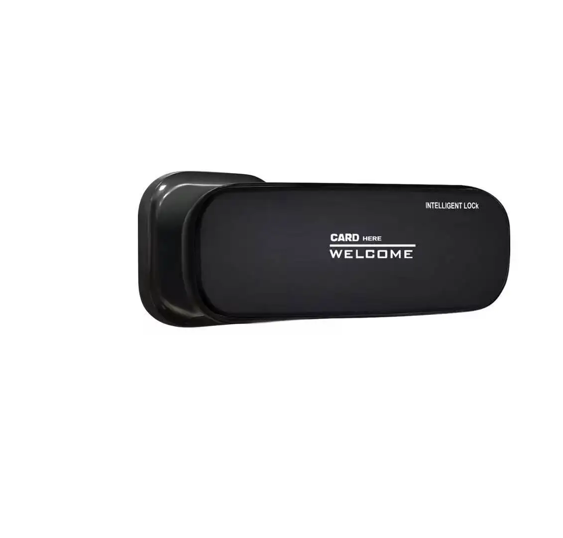 Factory High-end Large-scale Chain IC Magnetic Card Lock , Intelligent Handle Lock, Hotel Lock, Homestay Apartment Wooden Door