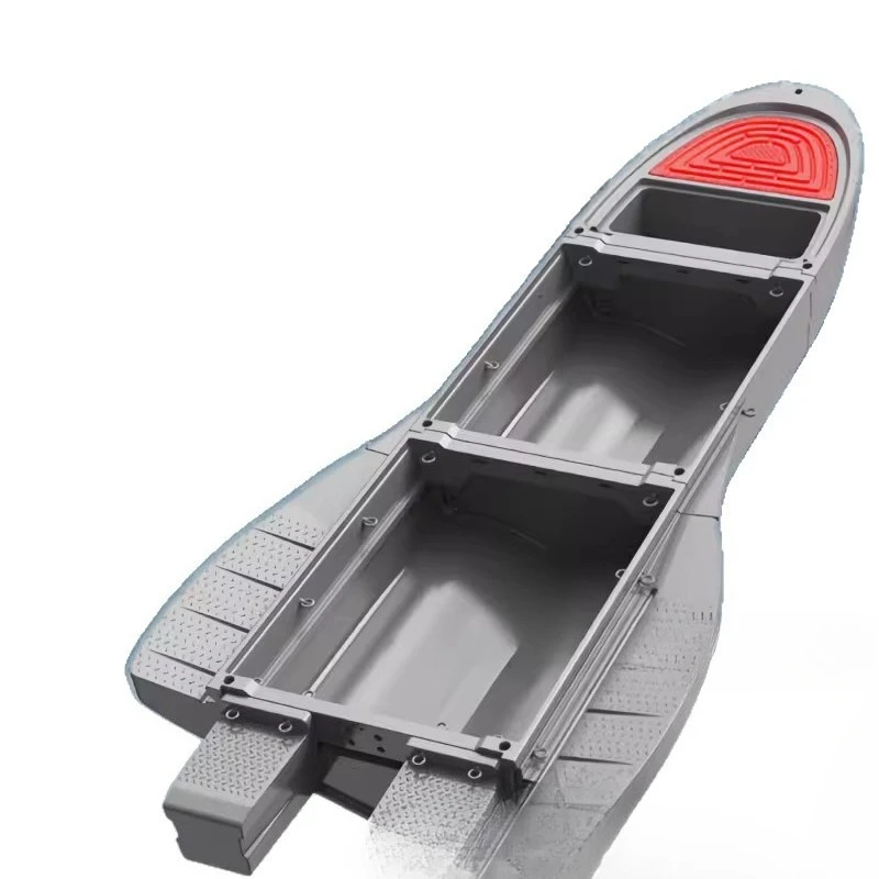 Folding Boat Portable Plastic Boat Splicing Boat Thickened High Density PE