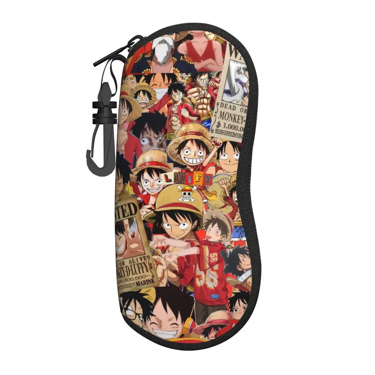 

Custom One P-Pieces L-Luffyes Cartoon Shell Glasses Case Unisex Travel Cartoon Eyeglasses Case Sunglasses Protector Box