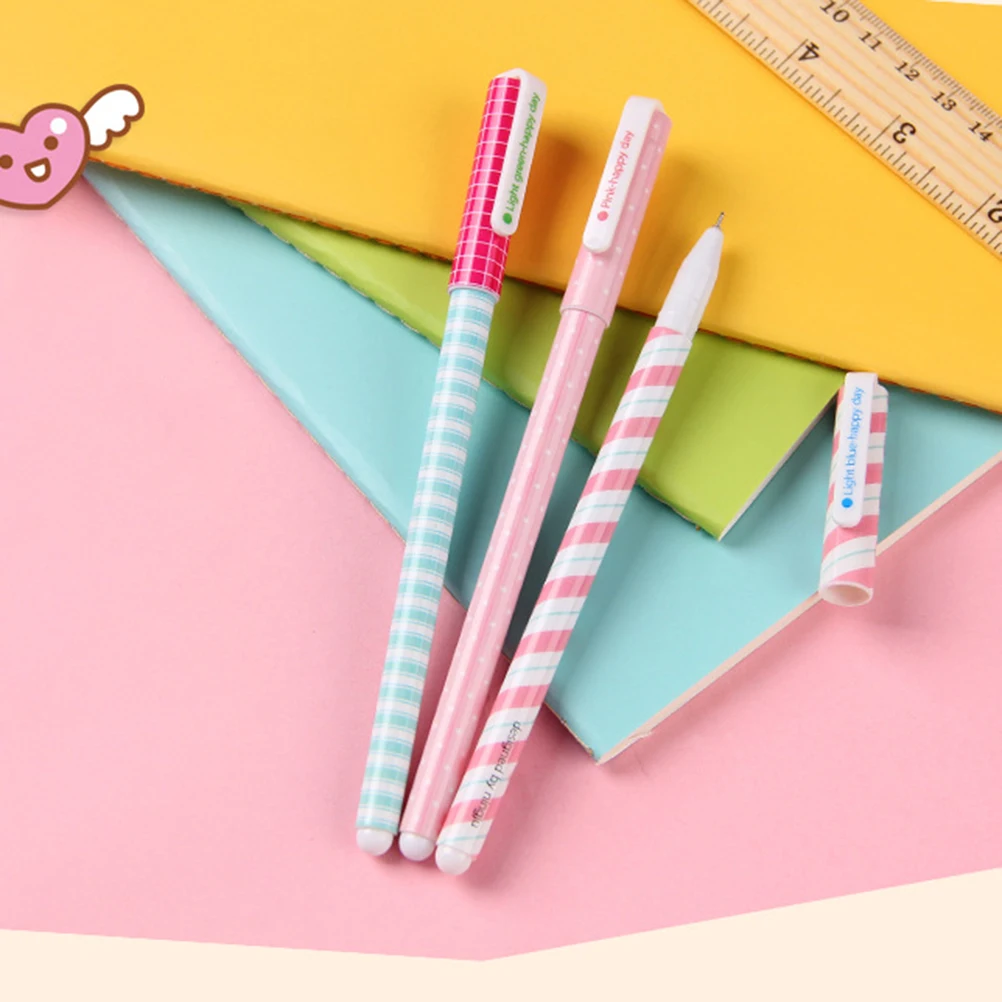 

10pcs 10 Colors Gel Ink 0.38Mm Fine Point Writing Pens For Adults Coloring Sketching Drawing Stationery School Office Acid