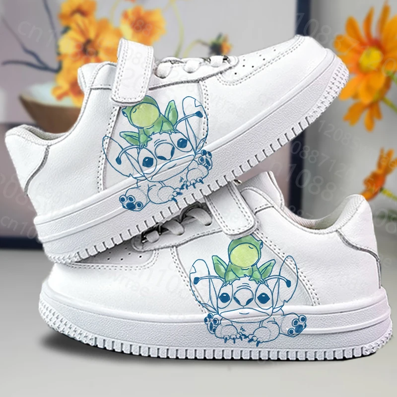 

2025 New Stitch Children shoes boys girl Four season breathable student fashion trend comfortable casual shoes
