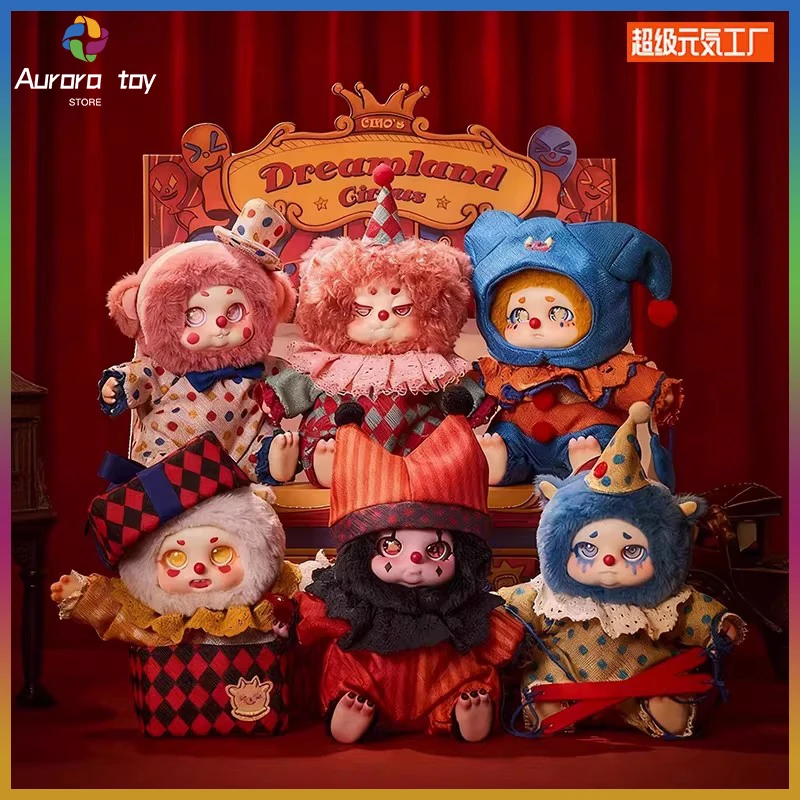 

Kawaii New Classic Pop Joy Blind Box Sweet Dreams · Cino Circus Series Mystery Box Trendy Plush Collection Toy Birthday Kid Gift