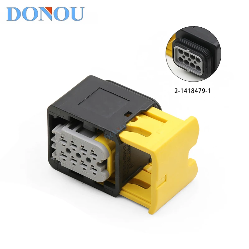 

2-1418479-1 8-hole waterproof wire harness connector plug with terminal 1-1564416-1 for new energy vehicles