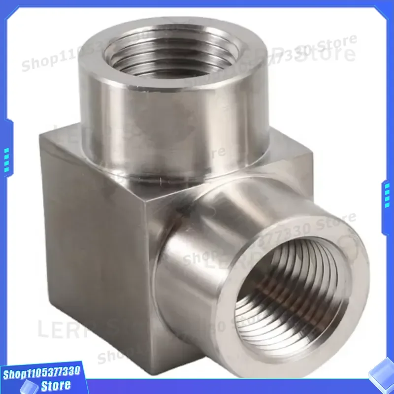 Stainless Steel Pneumatic Throttle Valve Elbow Fitting Air Flow Control Connector for Industrial Automation System Precision