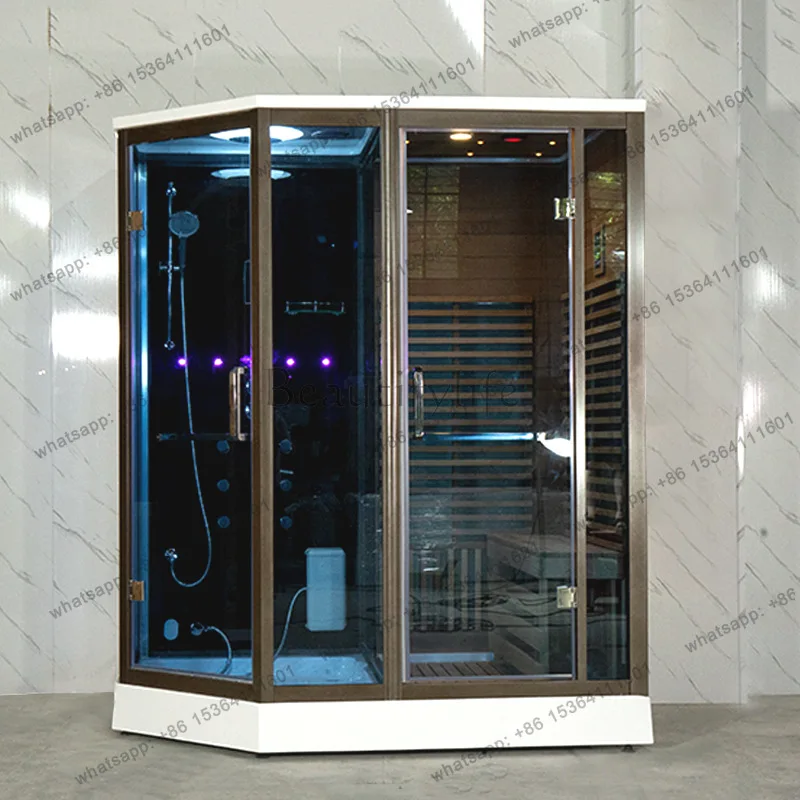 Home steaming integral shower room integrated bathroom steam room sauna manufacturer intelligent constant temperature