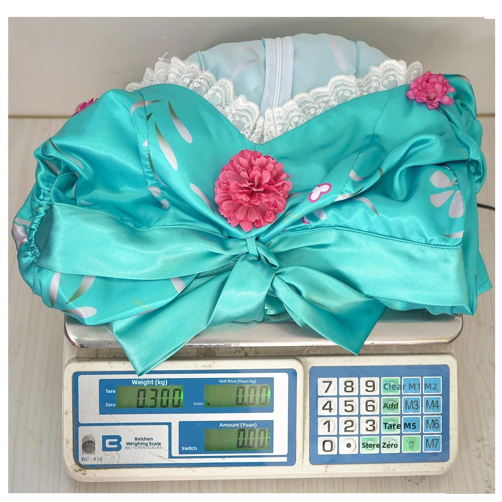 

Сине-красная атласная длинная юбка с цветочным узором для косплея на Хэллоуин, костюм Жизель, длинное платье для фан-фикшн, традиционный женский костюм