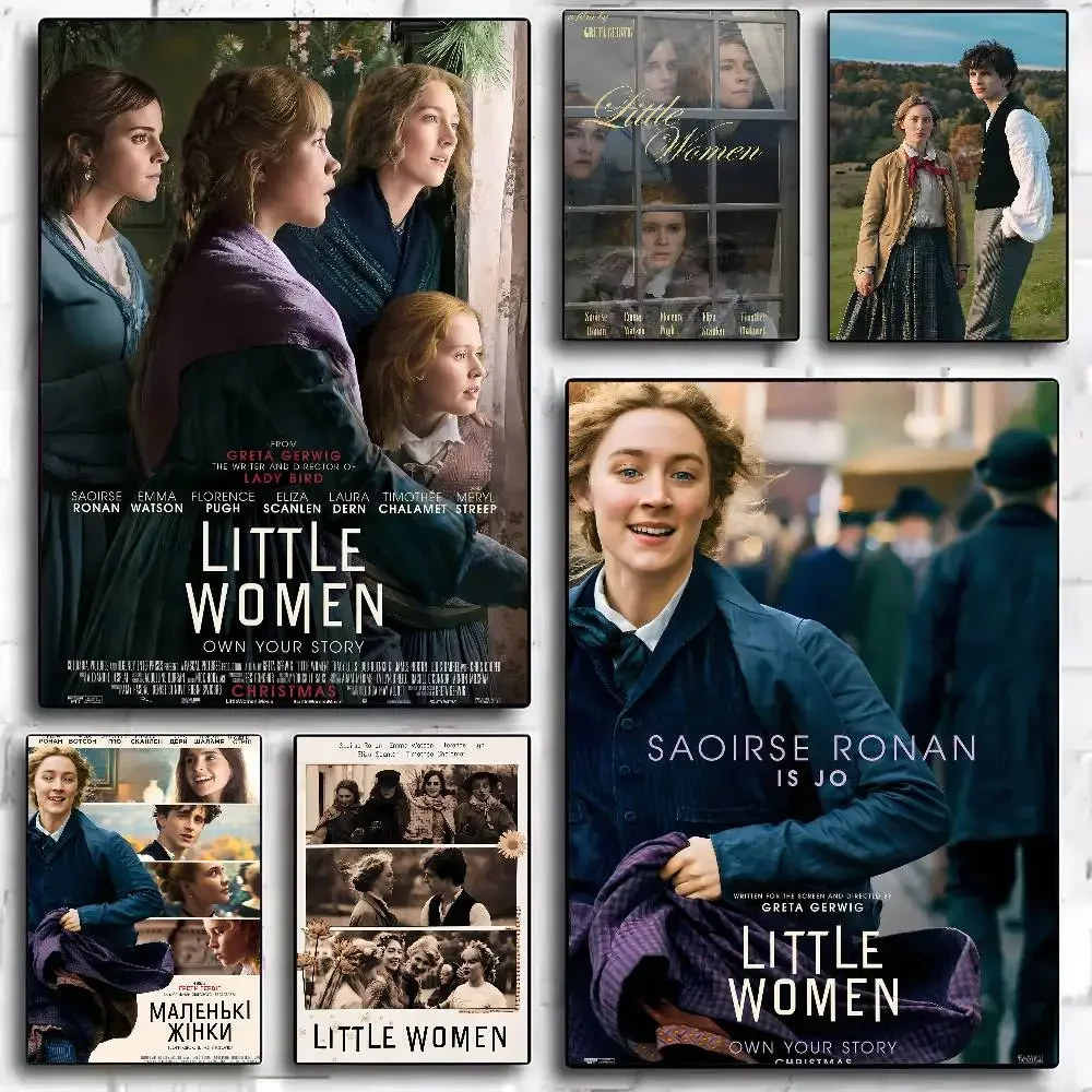 American Movie Little Women Gift Frameless Poster Personalized Gift For Lovers Customizable Decorative Home Decor