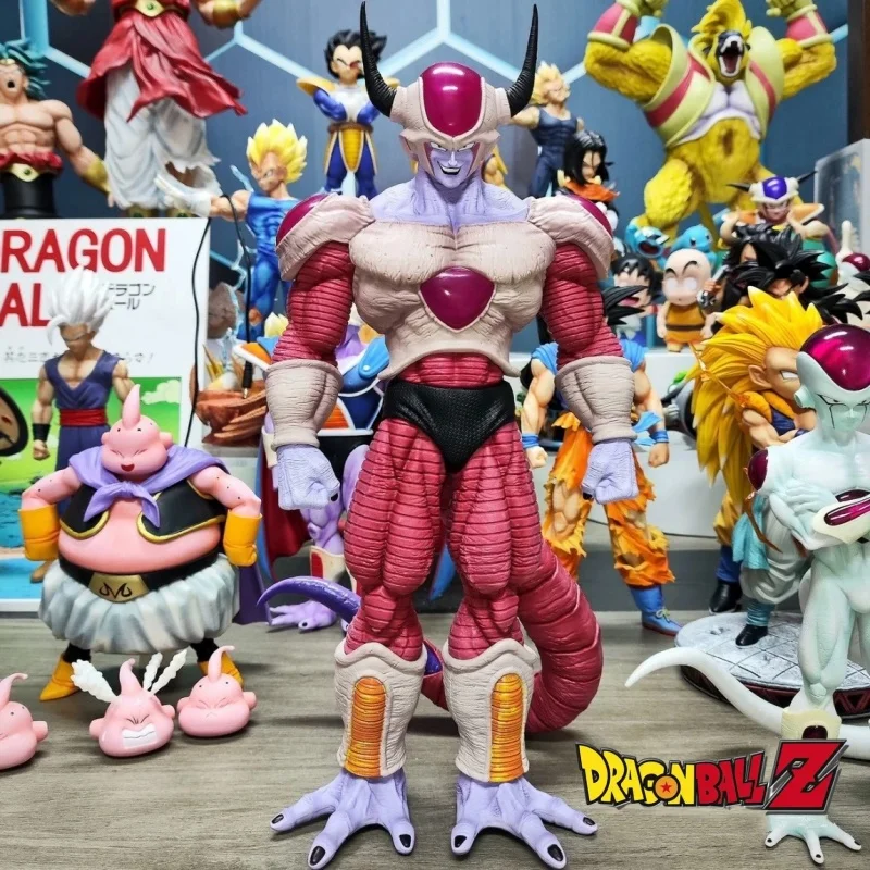 Dragon Ball Figure Frieza Figures Form Second Platform Frieza Figurine Statue Model Doll Collection Desk Decor Toy Birthday Gift