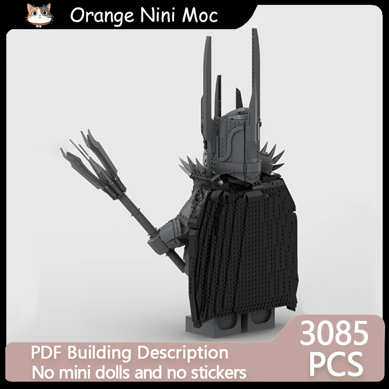 

Популярный конструктор MOC по мотивам фильма «Властелин колец», гигантский модульный набор, технологичный подарок на праздник, детский конструктор для сборки