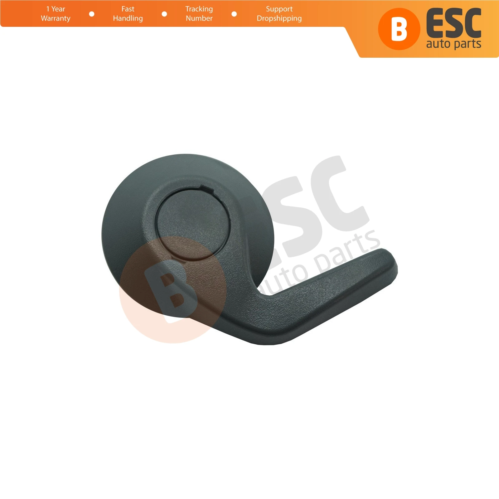 ESC Auto Parts EDP620-1 Seat Handle Adjustment Lever Front Left 7701209971 GRAY for Renault Kangoo MK2 Ship From Turkey