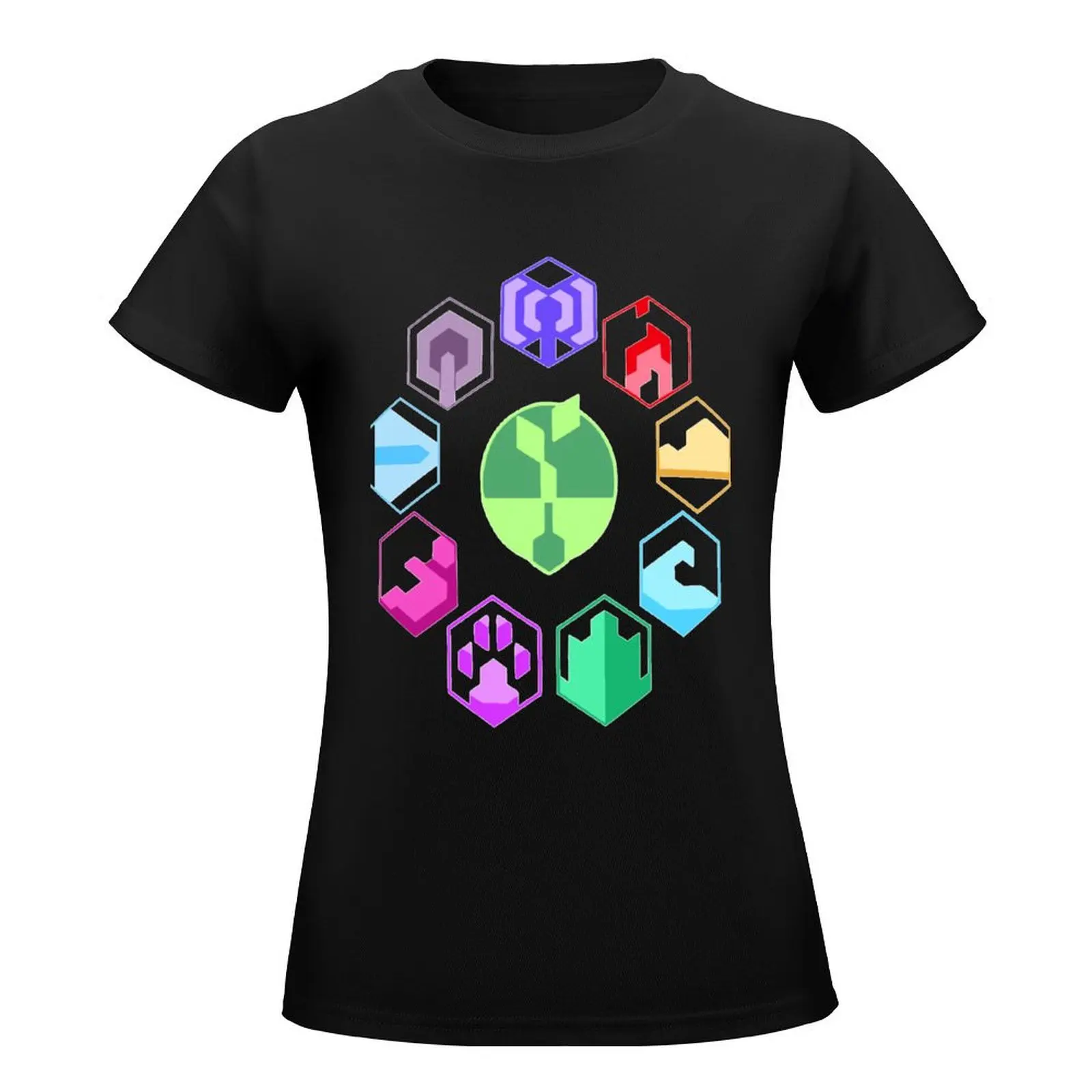 All Symbols Art Horizon Zero Dawn Game T-Shirt sports fans cute clothes summer clothes oversized t shirts for Women