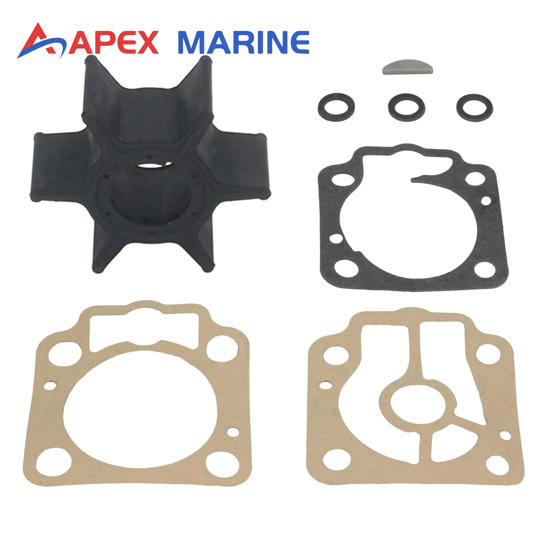 kit-de-reparo-da-bomba-de-Agua-47-161542-compativel-com-motores-de-barco-mercury-marine-2-tempos-40hp-50hp-substituicao-47-16154-2-161542