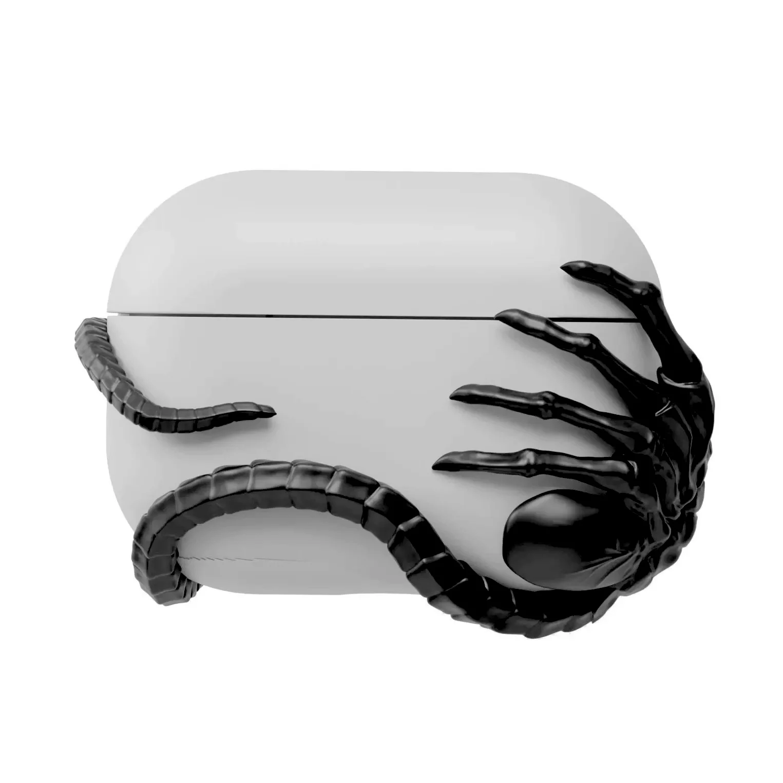 ดีไซน์ดั้งเดิม หนอนจับหน้าเล็ก เหมาะสําหรับ AirPods เคสหูฟังพิมพ์ 3 มิติ ดีไซน์เอเลี่ยน