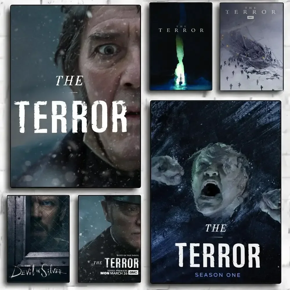 TV-Serie T-The Terror-R Gemälde Kalligraphie Naturinspiriertes Kunstwerk für Wohnzimmer Heimdekoration