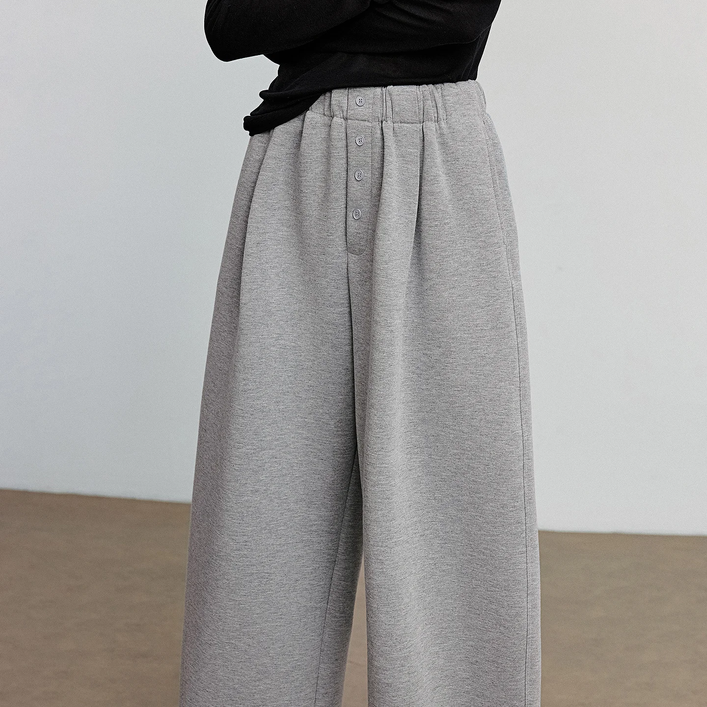 TOYOUTH بنطال رياضي غير رسمي للسيدات لخريف 2025 جديد بخصر مطاطي مستقيم رياضي غير رسمي سروال الموز