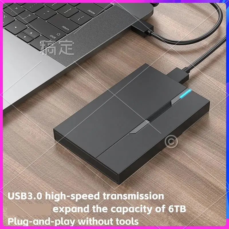 

AP-2.5Inch External Hard Drive Enclosure Hard Disk Case 6TB Supports 7Mm 9.5Mm SATA SSD HDD For Laptop PC