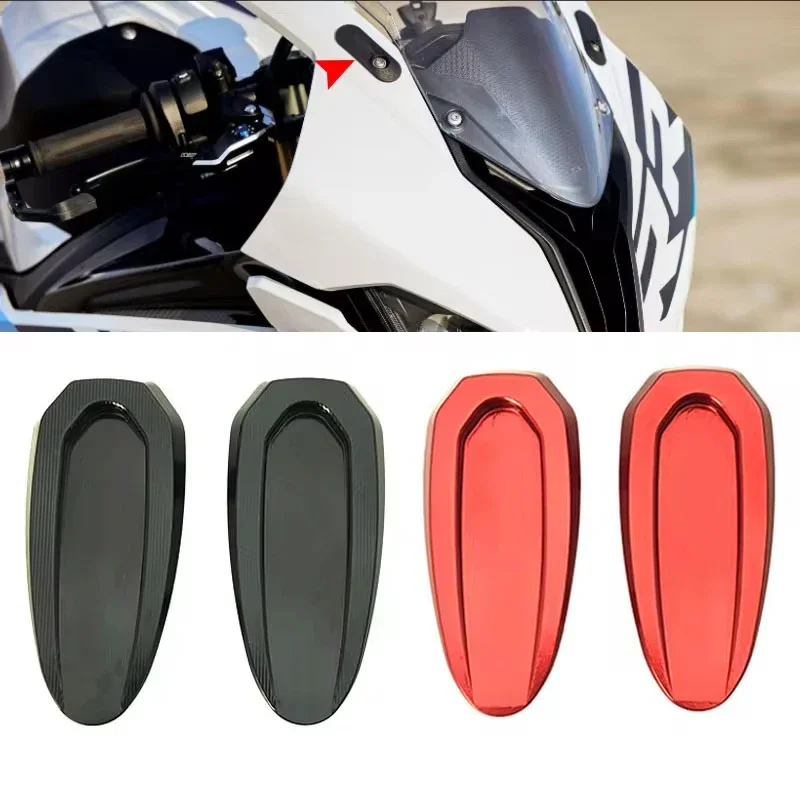 กระจกมองหลังฝาครอบฐานกระจกไดรฟ์EliminatorกระจกรูสําหรับBMW S1000RR S 1000 RR S1000 RR 2020-2023 รถจักรยานยนต์