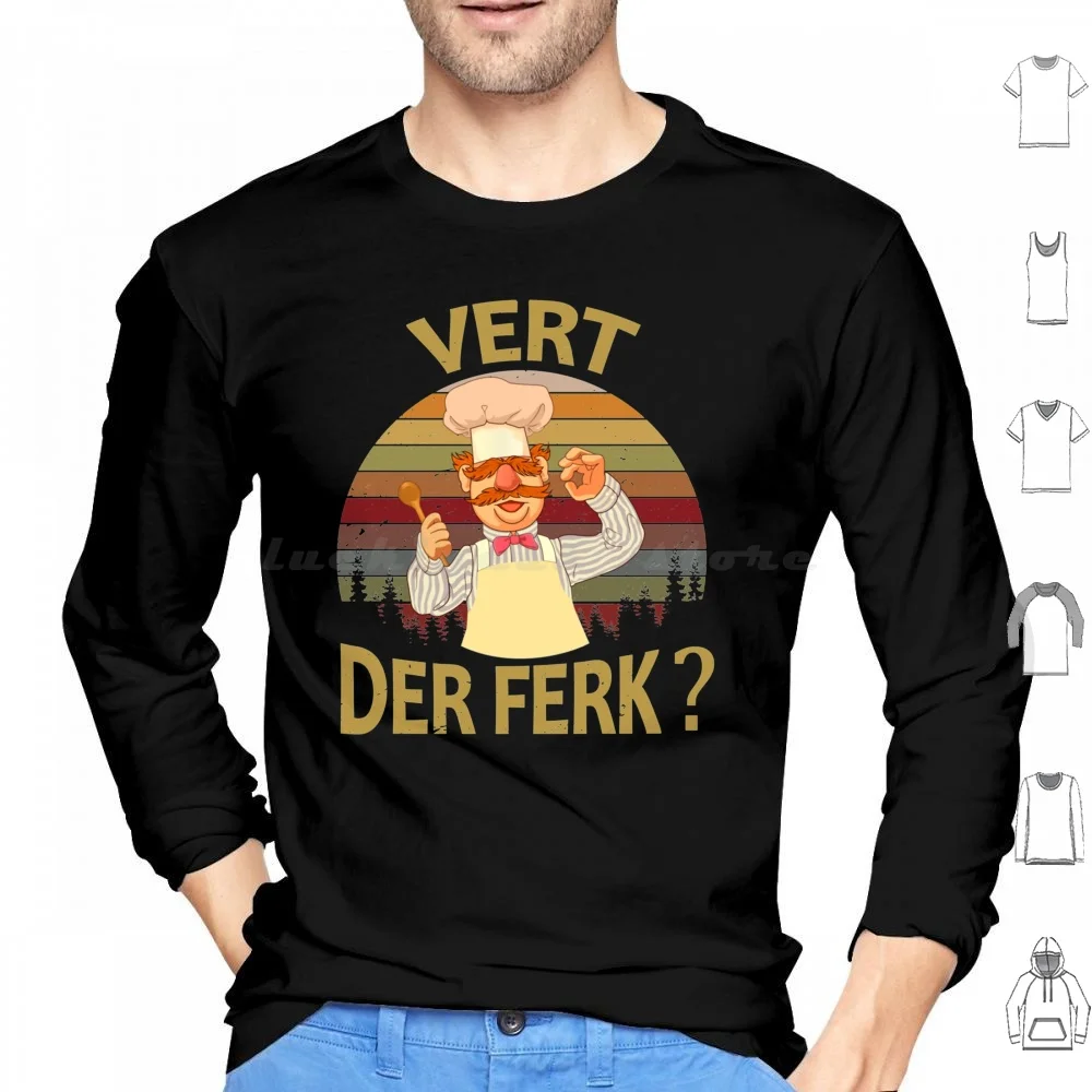 

Vert Der Ferk Cook Шведский шеф-повар Забавный подарок для фанатов, подарок для мужчин и женщин, подарок на Хэллоуин, подарок на День Благодарения, подарок