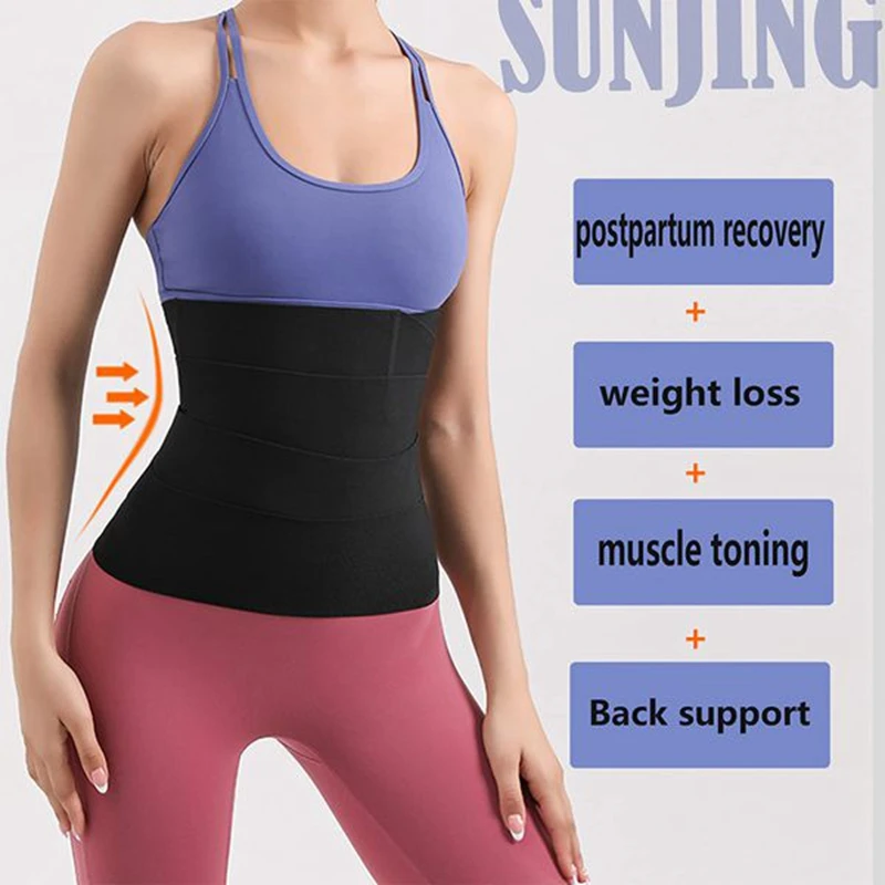 Women's Oversized Waist Trimmer,Yoga Belt To Absorb Sweat,Adjustable Abdomen Belt Training Belt,Waist Support Trainer,5M