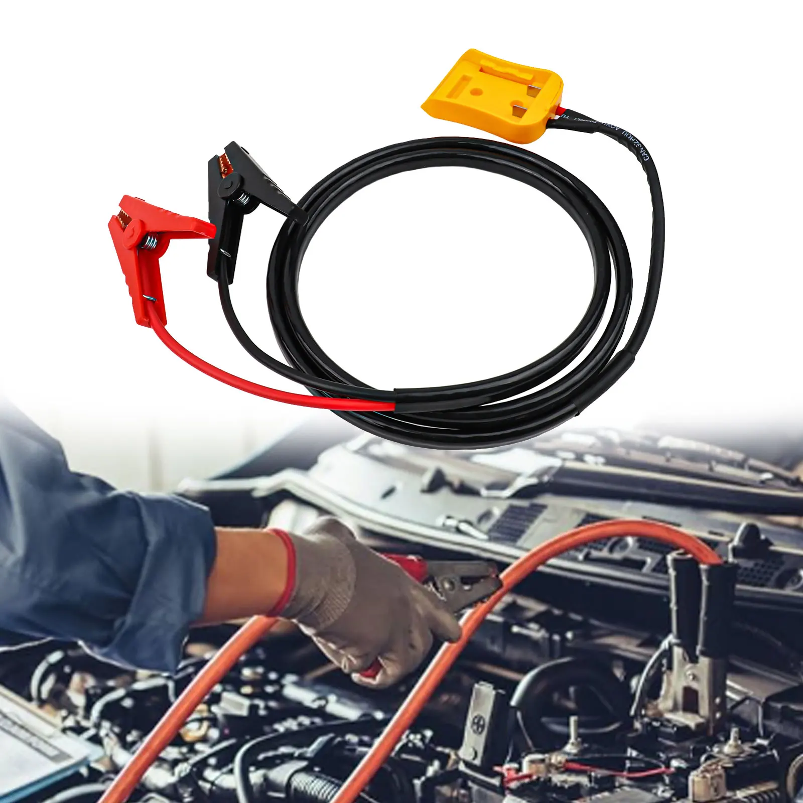 

Для мотоциклов, длина 5,9 футов, автомобильный пусковой кабель для запуска двигателя, долговечная работа, премиальная конструкция из ПВХ.