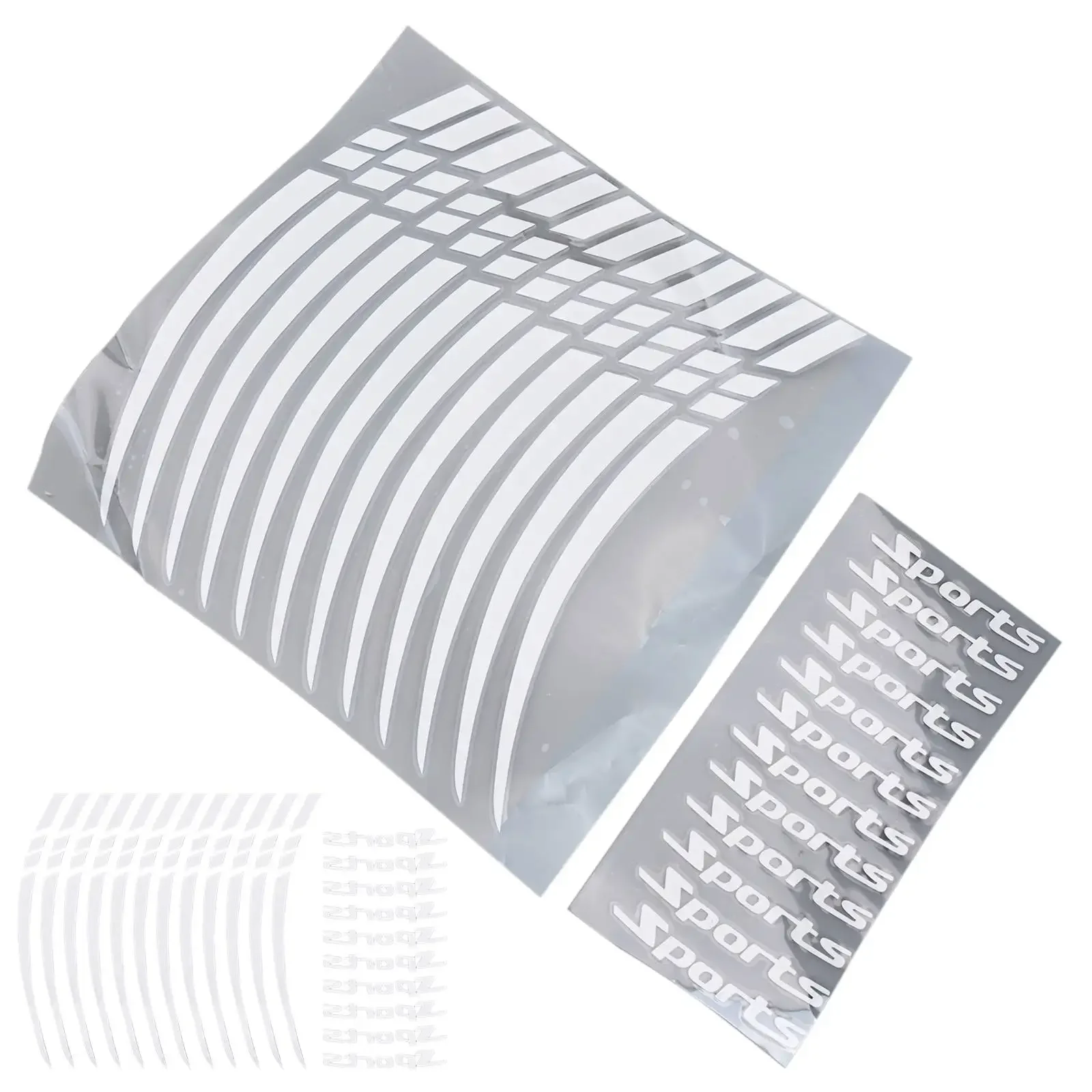 OEM Number: NO Wheel Rim Stripe Tape Long-lasting Reflective Material Stylish Design Enhanced Visibility Nighttime Safety